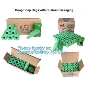 China Bone Shaped Dog & Pet Waste Bag Holder - Holds Standard Rolls of Poop Bags, green color dog dispenser +3rollings waste b supplier