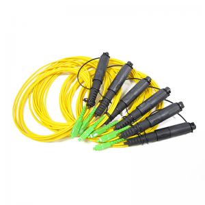 China H Connector 1 Fiber Single Mode Cable Matching With Corning OptiTap Hardened Connectors supplier
