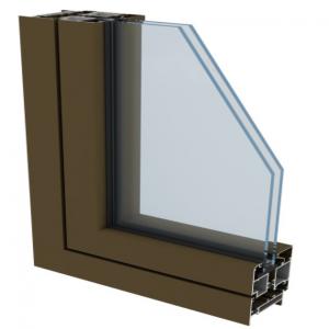 OEM ODM anodised Aluminium Window Frame Profiles ISO9001