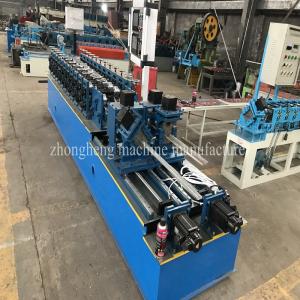 China High Speed Metal Stud And Track Roll Forming Machine C U Stud And Track Roll Former supplier