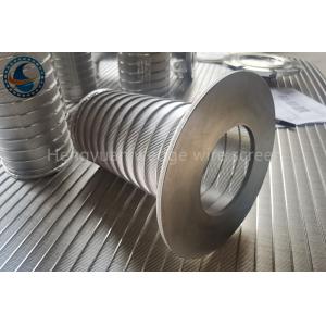 China Acero inoxidable 180m m Dia Wedge Wire Mesh Screen para los filtros automáticos de las aguas residuales supplier