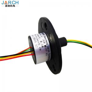 China 6 Circiuts 2A OD 22mm Capsule Slip Ring For Laboratory Equipment supplier