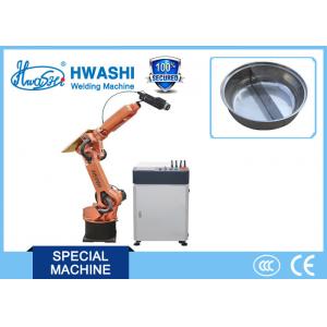 China HWASHI Six Axis Laser Welding Robot Arm with stainless steel belt and Precision welding supplier