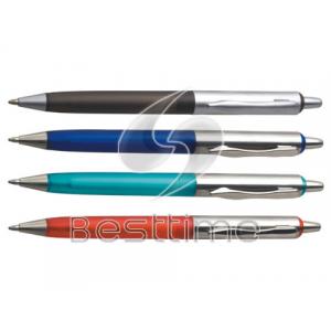 China Plastic black color ballpoint Retractable Ball Pen / Pens for home or business MT3006 supplier