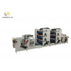 China 6 colors plastic film paper bag jumbo roll flexo printing machine price supplier