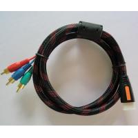 China Hdmi To 3RCA 1M,1.5M,3M,5M 1080p HDMI Cables, Vidio Cable, RCA to HDMI cable on sale