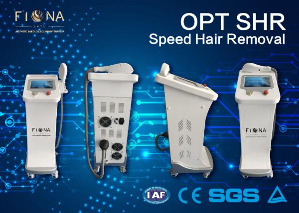 Medical Use Ipl OPT SHR Hair Removal Machine 950nm 60Hz With Colling System