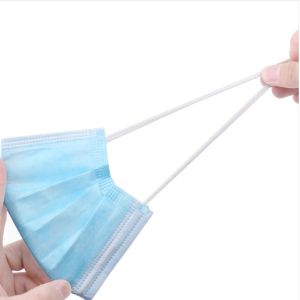 China Hubei blue OEM light eco-friendly disposable Type 2 face mask wholesale