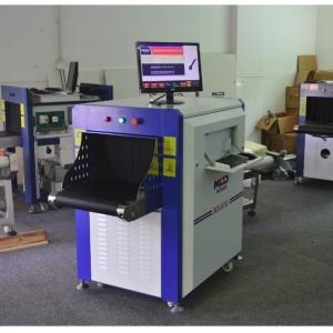 China High Sensitive X Ray Inspection Machine , 0.22m/s 34mm Steel Luggage Scanner supplier