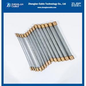 EHS 7/16'' Galvanized Steel Cable Stay Wire Astm A475 Class A Steel Strand 1x7
