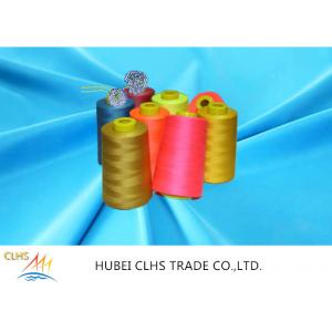 China Plastic Cone Dyed 100% Polyester Sewing Thread For Suits Garments supplier