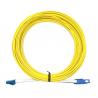 SC To LC Zipcord Duplex Fiber Optic Patch Cord SM G652D Fiber OFNR Material