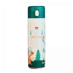 China LED Digital Water Bottle Vacuum Thermos Stainless Steel Thermal Water Bottle Kids Water Bottle supplier