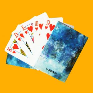 China OEM Plastic Coated Playing Cards , REACH Plastic Poker Cards supplier