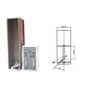 Wire Cable Fire Testing Machine , Vertical Flame Test Chamber Fiber Cable