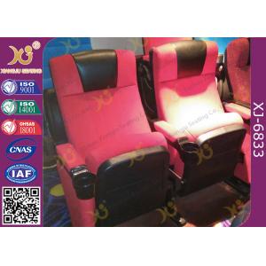 Water Proof Plastic Cover Movie Theater Chairs , Cinema Seating Furniture