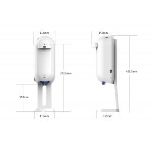 1100ml Wall Mounted Liquid Soap Dispenser with Automatic Thermometer