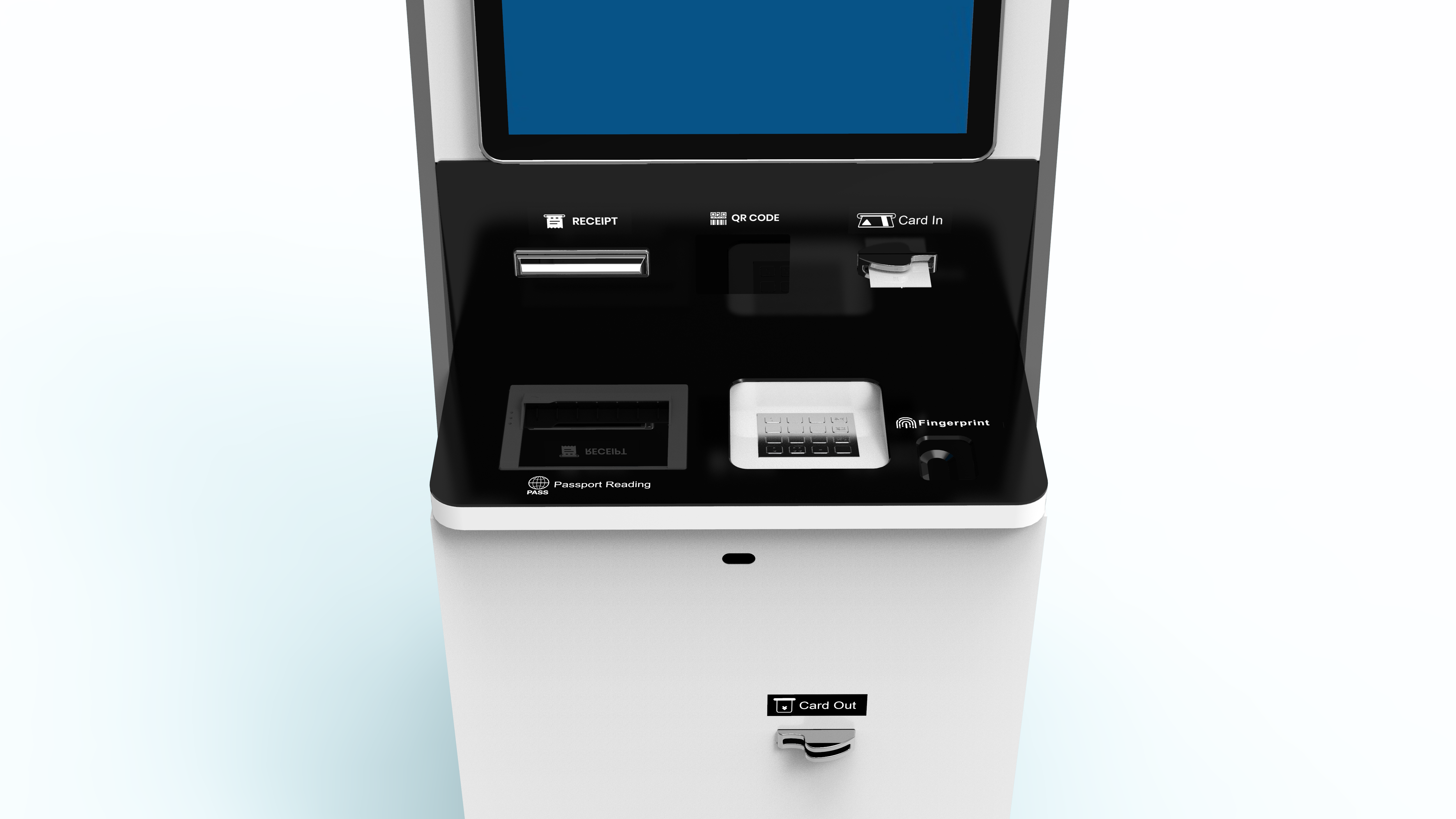 China Wisecard WCT K-530 32-inch Smart Teller Machine with Intel i5 Processor and 8GB Memory for Instant Card Issuance and Account Services wholesale