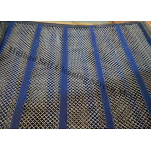China Carbon Steel Self Cleaning Screen Mesh For Separating Wet And Moist Materials supplier