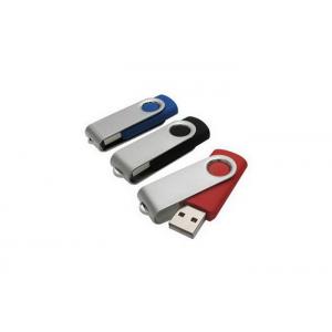 China Metal Mini 4GB 8GB Usb Flash Drive Pen , Swivel Portable Memory Stick Color Optional supplier