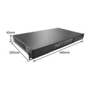 China 1U rackmount  quad cores N150 6 I226V 2500M NIC firewall PC soft router support pFsense wholesale