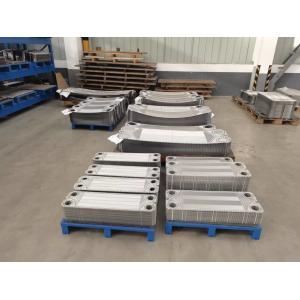 Fusion Welded Stainless Steel Hot Water Plate Heat Exchanger High Pressure Capability