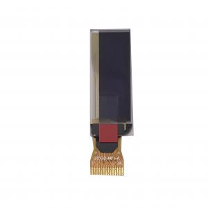 China Thin 0 . 91 Inch PMOLED Monochrome Oled Display SSD1306 Driver IC supplier