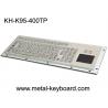 95 Keys Metal Industrial Keyboard Layout Customizable 30mA Waterproof