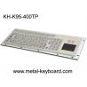 China 95 Keys Metal Industrial Keyboard Layout Customizable 30mA Waterproof wholesale