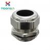 Strengthened Type Nickel Plated Brass Cable Gland , Waterproof Cable Gland