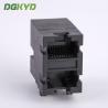 China 10/100 de pilha BAIXA 2x1 RJ45 portuário duplo Jack Double Deck Ethernet Socket fêmea wholesale