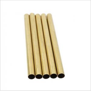 Thick Wall Copper Brass Metals Tube CuZn35 CuZn37 C43400 C43400 Material