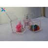 Cube Acrylic Packaging Box Color Customized For Candy / Flower Storage