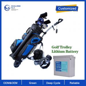 China OEM ODM LiFePO4 lithium battery pack NMC NCM Golf trolley 12.8V16Ah Stewartgolf Powakaddy Motocaddy Golfstream Powerbug supplier