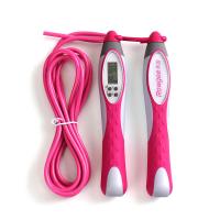 China Anti Slip Handle  Weighted Jump Rope Neutral Gender Pink Speed Skipping Rope on sale