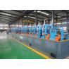 High Performance Carbon Steel ERW Pipe Mill , Steel Pipe Manufacturing Machine