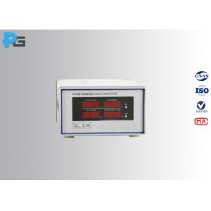 IEC61000-3-2 Ac Dc Power Meter PLL Technology With Harmonic Analyzer