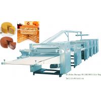 China Tiramisu Cake production line Russia Tiramisu cake Manufacturing Equipment / Cake Processing Machine on sale