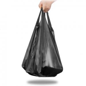 0.06 0.07 0.08 0.09 0.1mm Recyclable Dustbin Bags Drawstring Closure