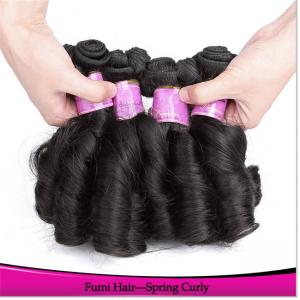 China HS Factory Price Wholesale Grade Unprpcessed Spring Curls Hair Weaving supplier