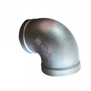 China Water Pipe 1/2 Stainless Steel Pipe Fittings Supplier Lost Wax Cast Investment Casting supplier