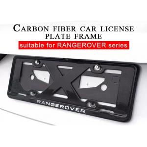 Super Light 100% Real Custom License Plate Frames Carbon Fiber
