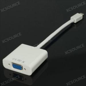 China 1080p Mini DisplayPort Adapter Male to VGA Female For Apple MacBook Pro 15 inch supplier