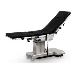 German System Black Medical Examination Bed With Foot Control 350mm Sliding Distance