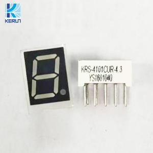 China 0.4Inch One Digit Numeric LED Display 7 Segment For Digital Indicator supplier