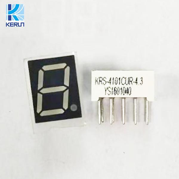 0.4Inch One Digit Numeric LED Display 7 Segment For Digital Indicator