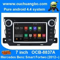 China Ouchuangbo Mercedes Benz smar fortwo android 4.4 OS autoradio dvd gps navi support USB SD on sale