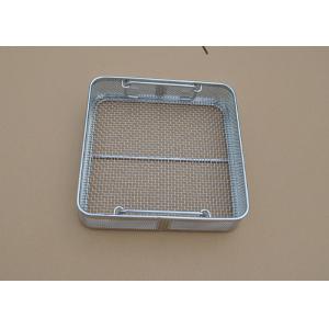 Medical Laboratory Disinfection Stainless Steel Mesh Basket / Wire Mesh Boxes