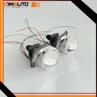 China Bi Xenon Hid Projector Headlamps 3 Inch With LED Angel Eyes Shroud on sale