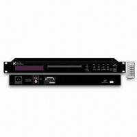 CD Player with SD/USB Inputs, Supports CD/MP3 Discs, Automatic Read USB or SD When No Disc Input